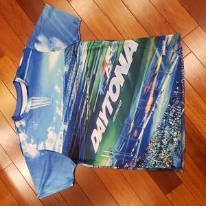 NASCAR Men's short sleeve Tshirt Medium  Daytona USAF Thunderbirds F-16